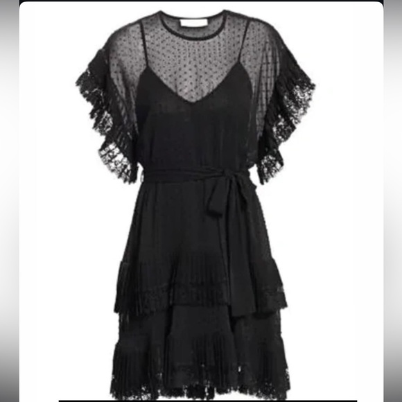 Zimmermann Black Ruffled Dress - Picture 6 of 6
